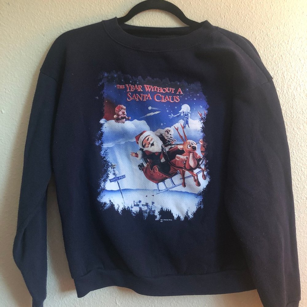 vintage the year without a santa clause sweatshirt